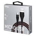 TFN Кабель Forza USB 2.0 - microUSB, 3А, 2м