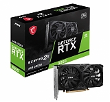 MSI GeForce RTX 3050 VENTUS 2X E 6G OC 1492MHz PCI-E 4.0 6144MB 14000MHz 96bit 2xHDMI 1xDisplayPort 
