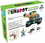 Huna Конструктор "Fun&Bot. 3 Exciting. MRT" (10 роботов + пульт)