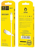 Denmen Кабель USB-Type-C, D01T 2.4A