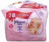 Johnson's baby Салфетки без отдушки 192 шт.