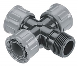 Gardena Крестовина PRO Д.вх.1" Д.вых.1" (02750-20.000.00)