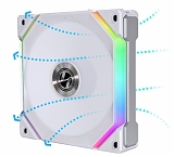 LIAN LI UNI FAN SL120 V2 Reverse White G99.12RSLV21W.R0