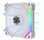 LIAN LI UNI FAN SL120 V2 Reverse White G99.12RSLV21W.R0