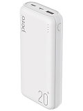 PERO PERO PB04 20000 mAh, Li-Pol, output USB-C PD + USB-A QC 3.0, 3A