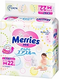 Merries Подгузники, M (6-11 кг) 22 шт.