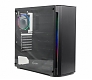 Powercase Attica Aluminium A4 Tempered Glass, ARGB, E-ATX