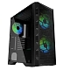 Powercase Mistral H3C Mesh Tempered Glass ARGB