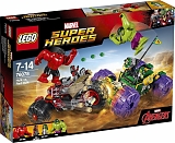 Lego Конструктор Super Heroes "Халк против Красного Халка" 375 деталей