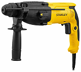 Stanley Перфоратор SDS-plus SHR263K-RU [800Вт; 26мм; 3,4Дж; 3 реж; Кейс]