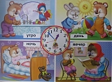 Линг-бук Плакат "Часы"