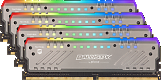 Crucial Ballistix Tactical Trace RGB 32GB PC25600 DDR4 Kit2 BLT4K8G4D32AET4K