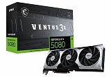 MSI GeForce RTX 5080 16G VENTUS 3X PLUS 2625MHz PCI-E 5.0 16384MB 30000MHz 256 bit 1xHDMI 3xDisplayPort HDCP