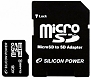 Silicon Power microSDHC 4Gb class 6