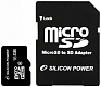 Silicon Power microSDHC 16Gb class 6