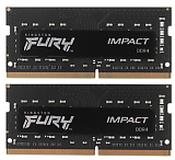 Kingston Fury Impact 16Gb PC25600 DDR4 KIT2 KF432S20IBK2/16