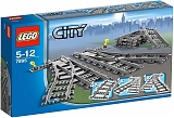 Lego Конструктор City "Железнодорожные стрелки" 8 деталей