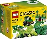 Lego Конструктор Classic. Набор для творчества (зеленый) 66 деталей