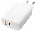 TFN Сетевое зарядное устройство USB+USB Type-C, 20W, PD+QC