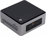 Intel NUC Kit < BOXNUC5PPYH > (Pent N3700, 1.6-2.4 ГГц, HDMI, D-Sub, GbLAN, SATA, 1DDR-3 SODIMM)