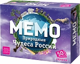 Нескучные игры Настольная игра "Мемо. Природные чудеса России"