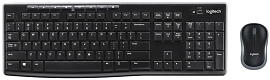 Logitech Wireless Combo MK270 Black USB