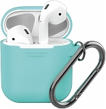 Deppa Кейс для Apple AirPods с карабином