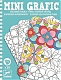 Djeco Настольная мини игра "Раскрась цветы" (mini grafic  floral colouring pictures)