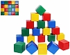 СВСД Строительный набор кубиков 20 шт.