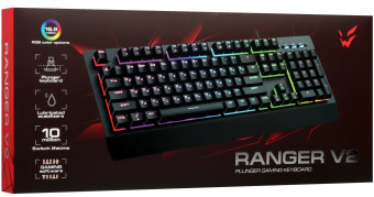 Клавиатура ARDOR GAMING Ranger V2 плунжерная проводная (Черный)